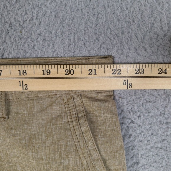 GH Bass & Co Shorts Mens 43 Brown Explorer Golf Hiking Polyester Blend - Picture 11 of 13